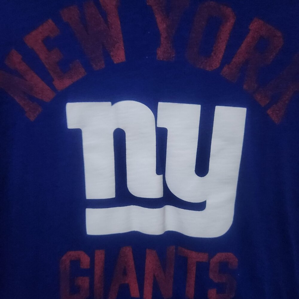 Pink Victoria's Secret NY Giants Long Sleeve Tee Multi Color Size Medium Final - Picture 2 of 6